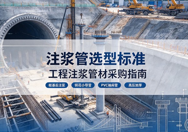 瓦房店注浆管选型标准